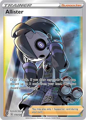 Allister (Full Art) [179/185] [SWSH04: Vivid Voltage]