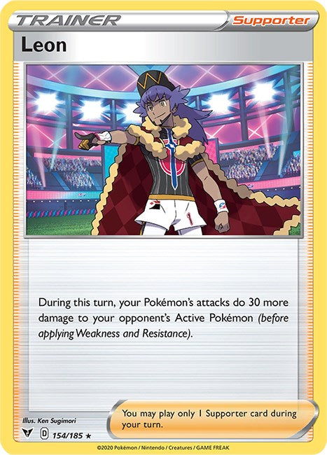 Leon [154/185] [Vivid Voltage] Reverse Holofoil