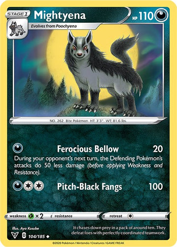 Mightyena [104/185] [Vivid Voltage] Reverse Holofoil