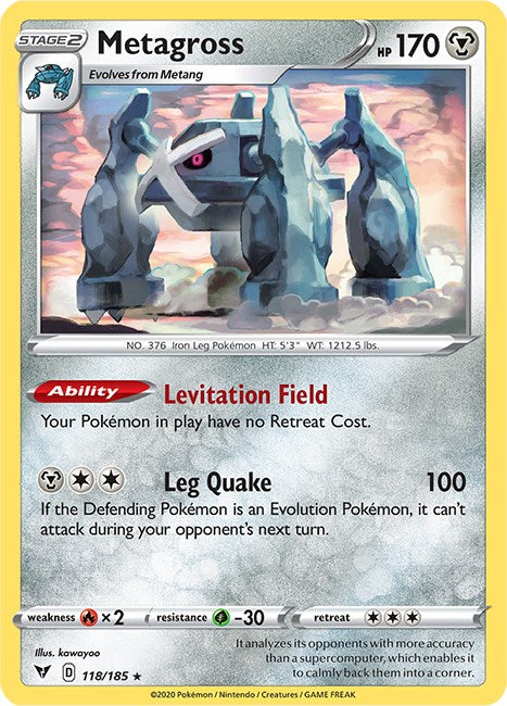 Metagross [118/185] [Vivid Voltage] Reverse Holofoil