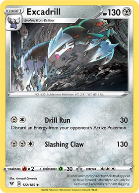 Excadrill [122/185] [Vivid Voltage] Reverse Holofoil