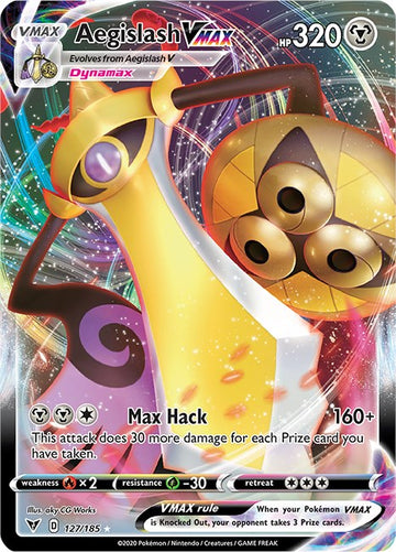 Aegislash VMAX  [127/185] [SWSH04: Vivid Voltage]