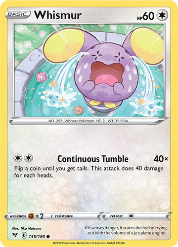 Whismur [135/185] [SWSH04: Vivid Voltage]