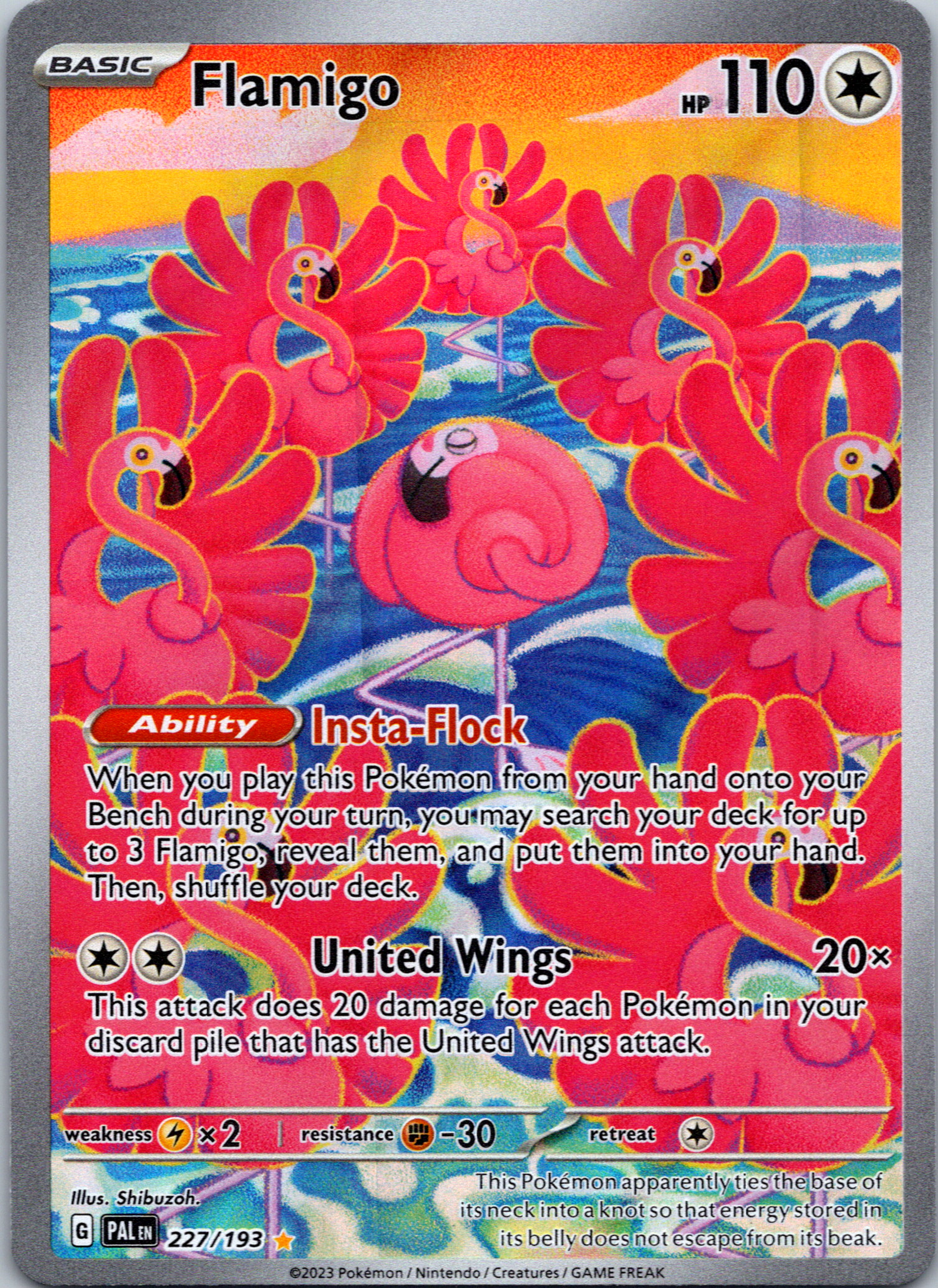 Flamigo (227/193) [Scarlet & Violet: Paldea Evolved]