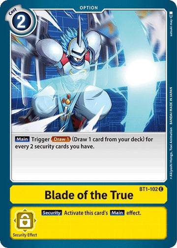 Blade of the True [BT1-102] [Release Special Booster] Normal