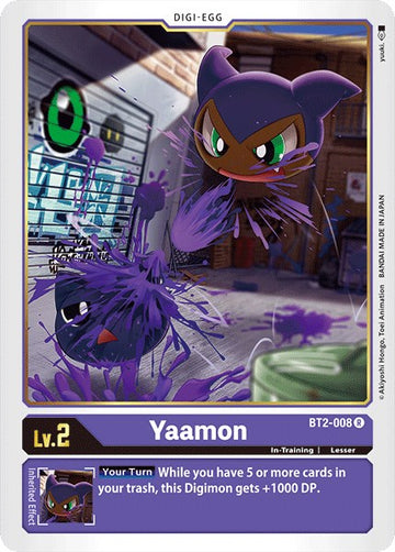 Yaamon [BT2-008 R] [Release Special Booster 1.0]