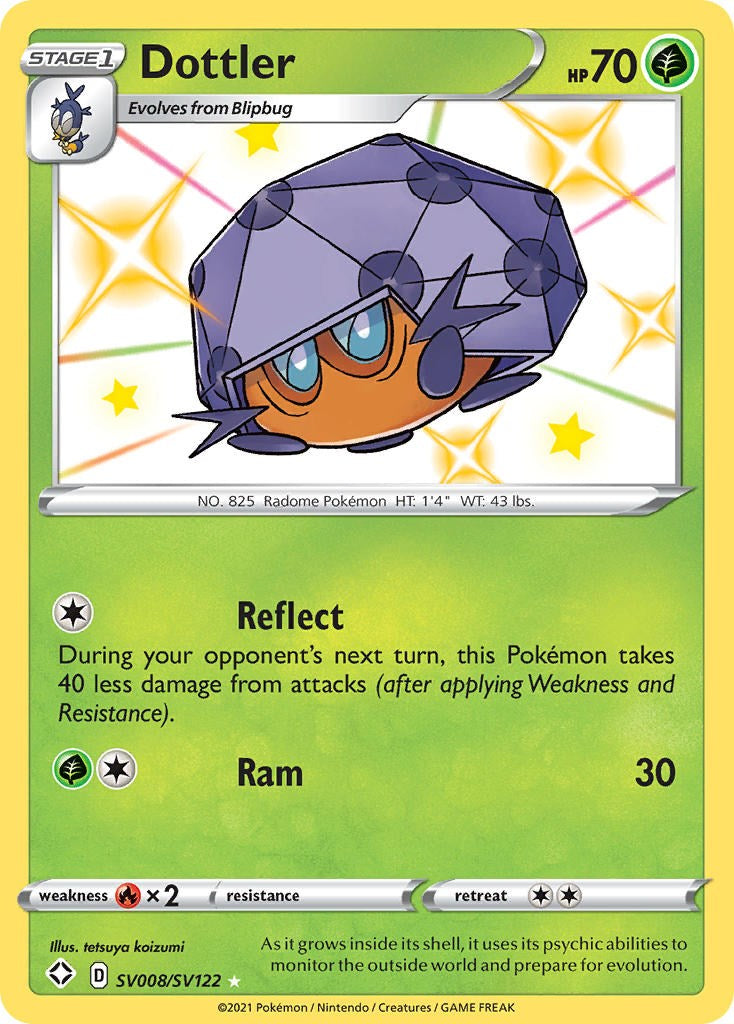 Dottler [SV008/SV122] [Shining Fates: Shiny Vault] Holofoil