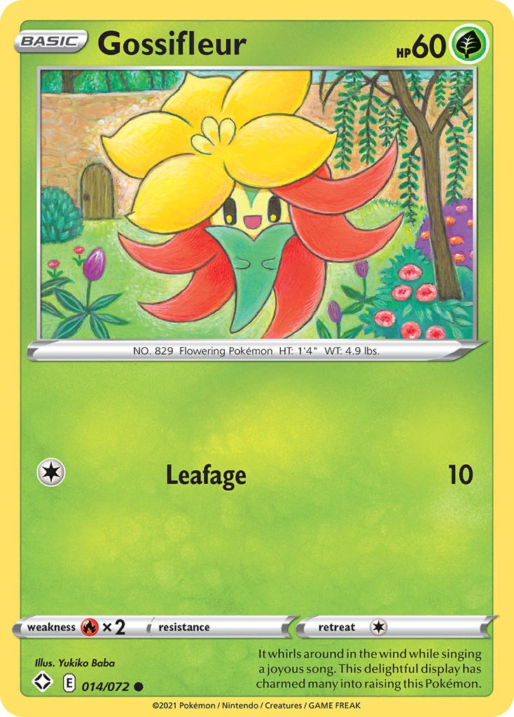Gossifleur [014/072] [Shining Fates] Reverse Holofoil
