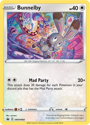 Bunnelby [SWSH082] [Sword & Shield Promo Cards] Holofoil
