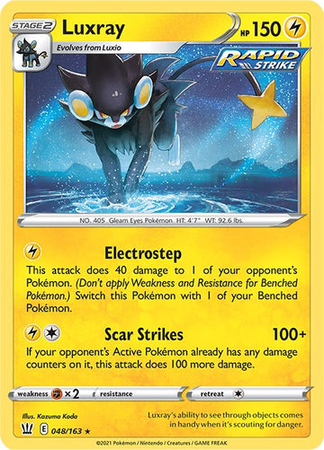 Luxray [048/163] [Battle Styles] Reverse Holofoil