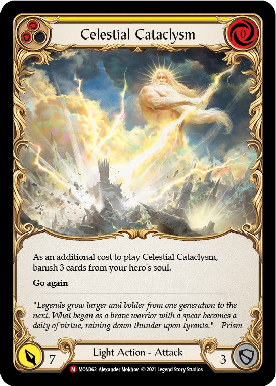 Celestial Cataclysm [MON062] [Monarch] 1st Edition Normal