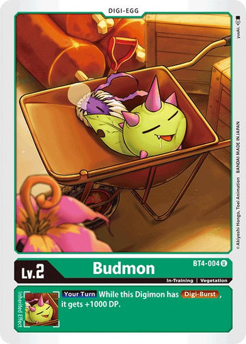 Budmon [BT4-004 U] [Great Legend]