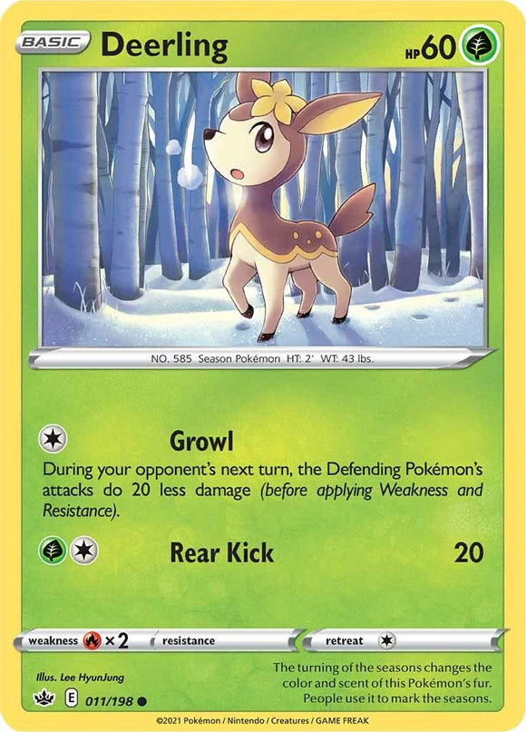 Deerling [011/198] [Chilling Reign] Reverse Holofoil