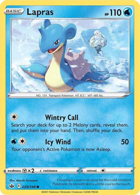 Lapras [029/198] [Chilling Reign] Reverse Holofoil