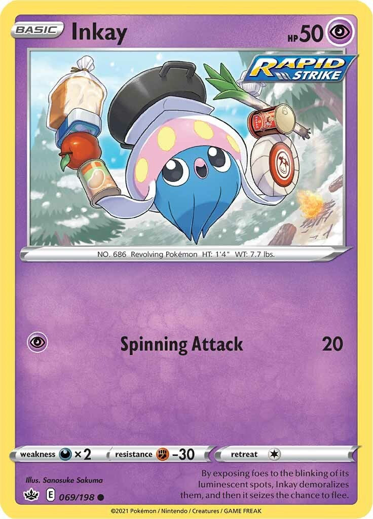 Inkay [069/198] [Chilling Reign] Reverse Holofoil