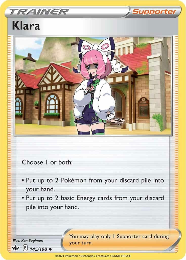 Klara [145/198] [Chilling Reign] Reverse Holofoil