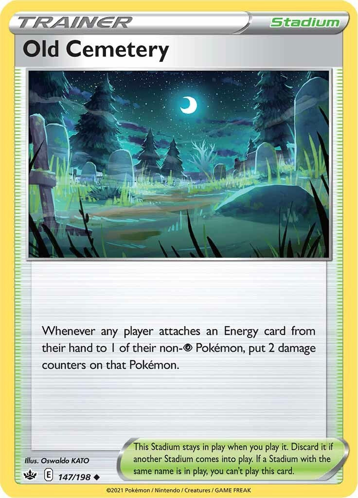 Old Cemetery [147/198] [Chilling Reign] Reverse Holofoil