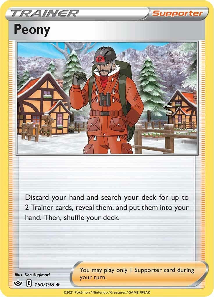 Peony [150/198] [Chilling Reign] Reverse Holofoil