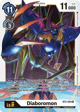 Diaboromon [BT5-084 R] [Battle of Omni Pre-Release Cards]