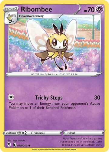 Ribombee [079/203] [Evolving Skies] Reverse Holofoil