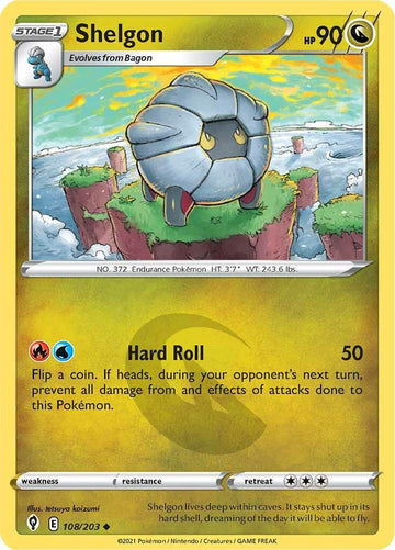 Shelgon [108/203] [Evolving Skies] Reverse Holofoil
