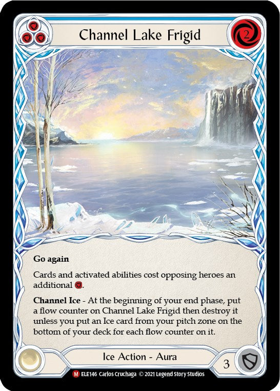 Channel Lake Frigid [U-ELE146] Unlimited Rainbow Foil