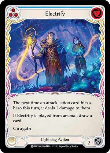 Electrify (Blue) [U-ELE200] Unlimited Rainbow Foil