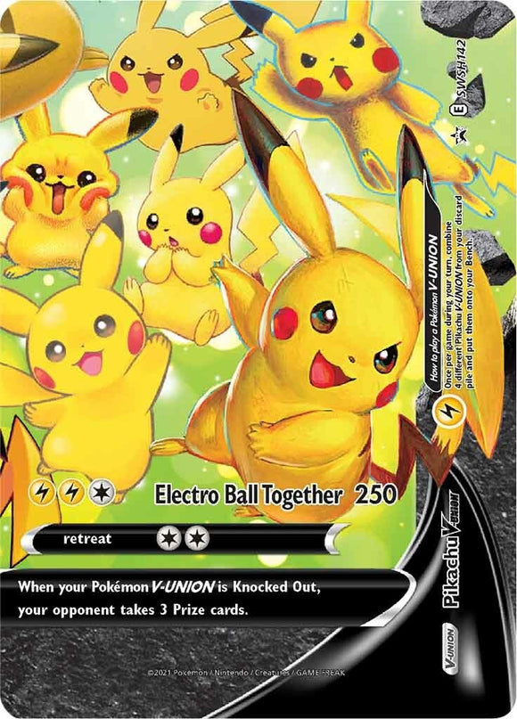 Pikachu V-Union [SWSH142] [Sword & Shield Promo Cards] Holofoil