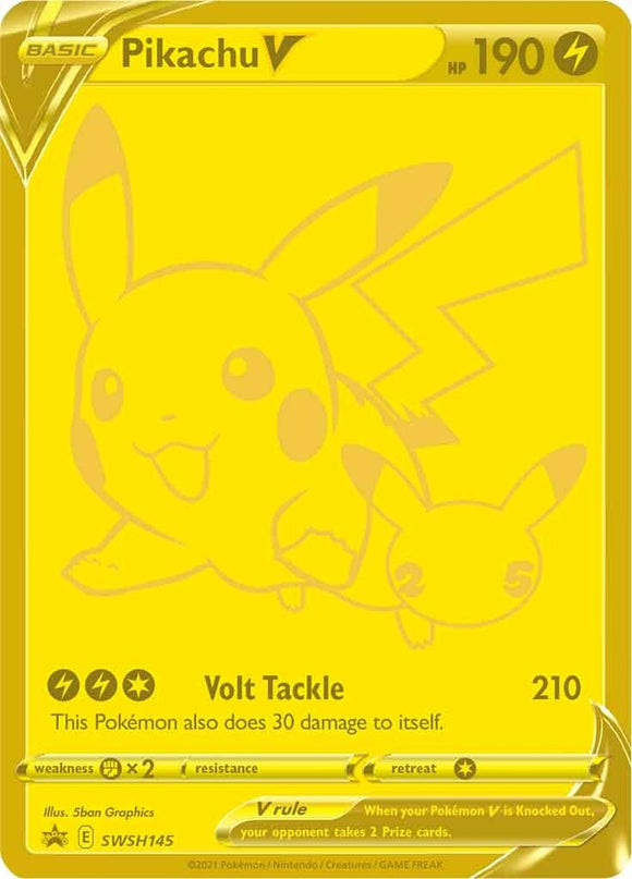 Pikachu V [SWSH145] [Sword & Shield Promo Cards] Holofoil