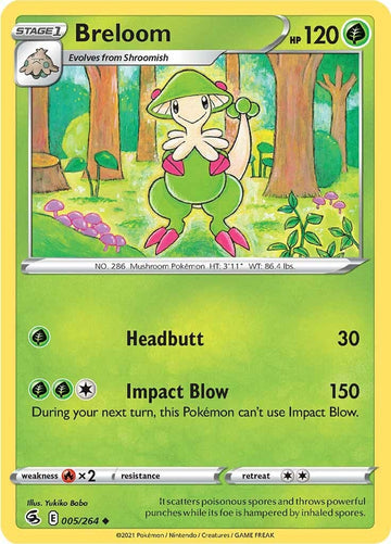 Breloom [005/264] [Fusion Strike] Reverse Holofoil