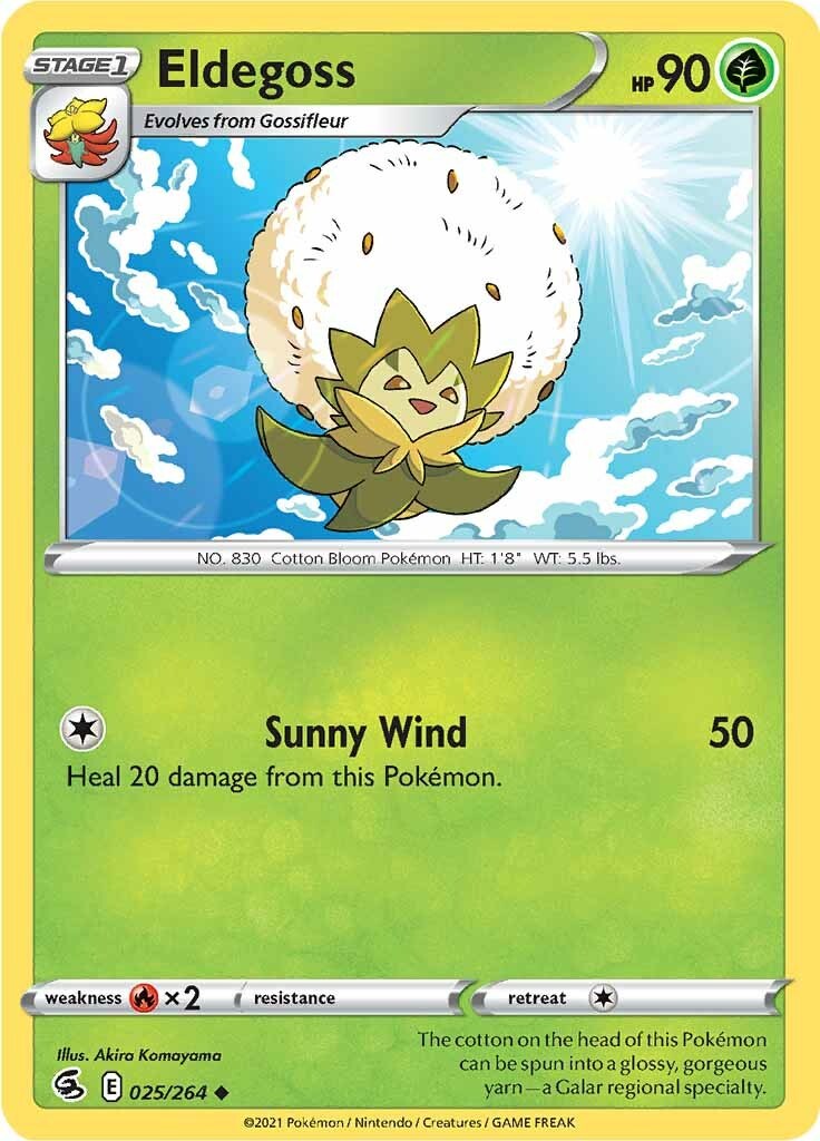 Eldegoss [025/264] [Fusion Strike] Reverse Holofoil
