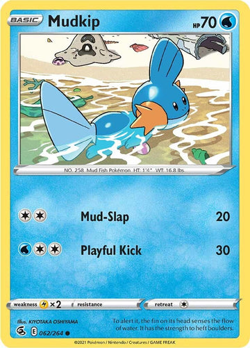 Mudkip [062/264] [Fusion Strike] Reverse Holofoil