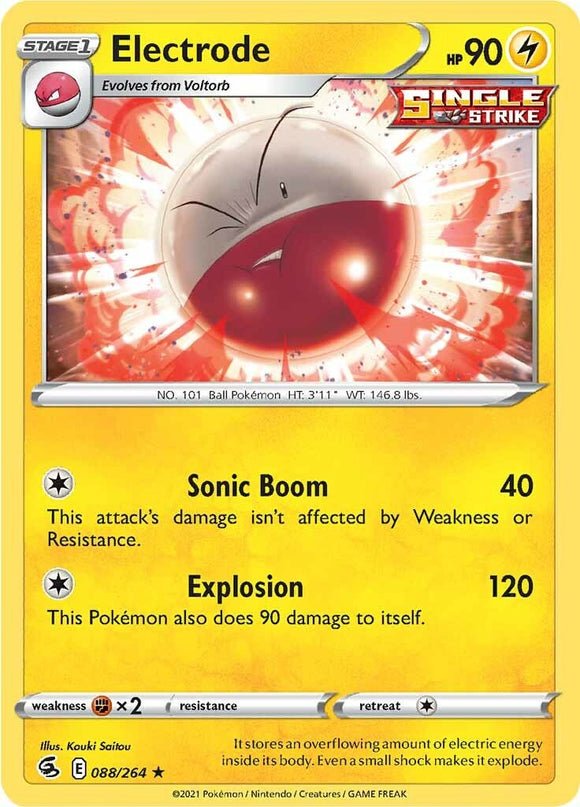 Electrode [088/264] [Fusion Strike] Reverse Holofoil