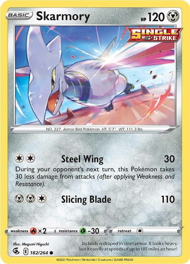 Skarmory [182/264] [Fusion Strike] Reverse Holofoil