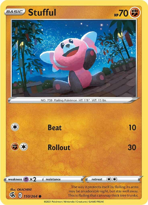 Stufful [150/264] [Fusion Strike] Reverse Holofoil