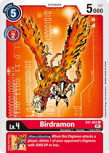 Birdramon [EX1-003] [Classic Collection] Normal