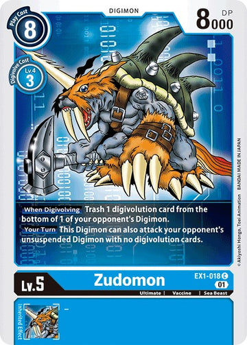 Zudomon [EX1-018] [Classic Collection] Normal