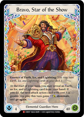 Bravo, Star of the Show [EVR017] 1st Edition Normal