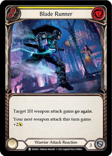 Blade Runner (Yellow) [EVR061] [Everfest] 1st Edition Rainbow Foil