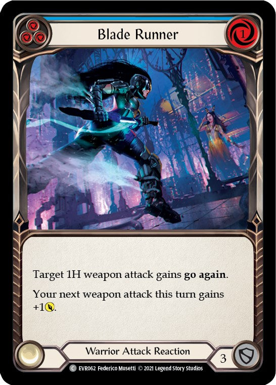Blade Runner (Blue) [EVR062] [Everfest] 1st Edition Rainbow Foil