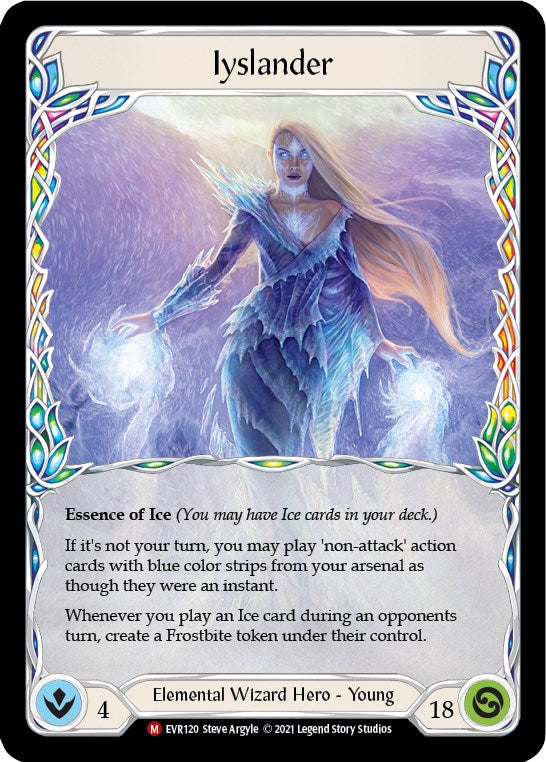 Iyslander [EVR120] [Everfest] 1st Edition Rainbow Foil