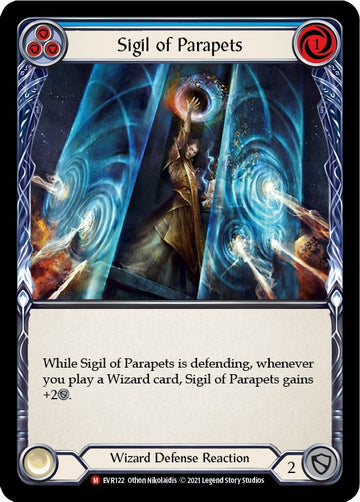Sigil of Parapets [EVR122] [Everfest] 1st Edition Rainbow Foil
