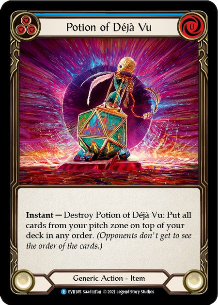 Potion of Deja Vu [EVR185] [Everfest] 1st Edition Normal
