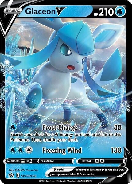 Glaceon V [SWSH196] [Sword & Shield Promo Cards] Holofoil