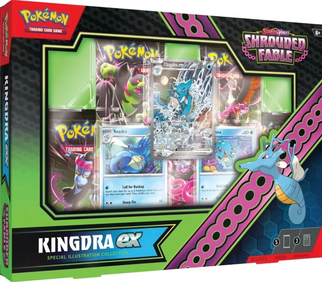 Pokémon TCG: Scarlet & Violet Shrouded Fable Kingdra ex Special Illustration Collection