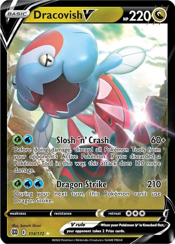 Dracovish V [114/172] [Brilliant Stars] Holofoil