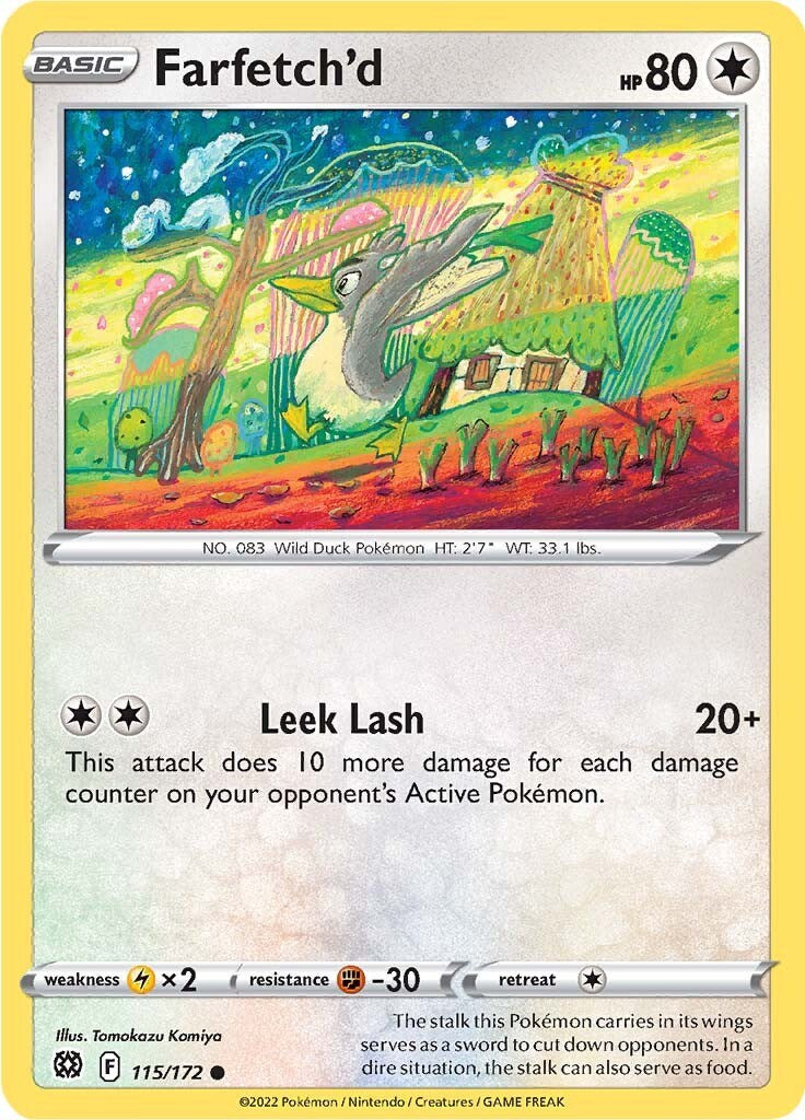 Farfetch'd [115/172] [Brilliant Stars] Reverse Holofoil