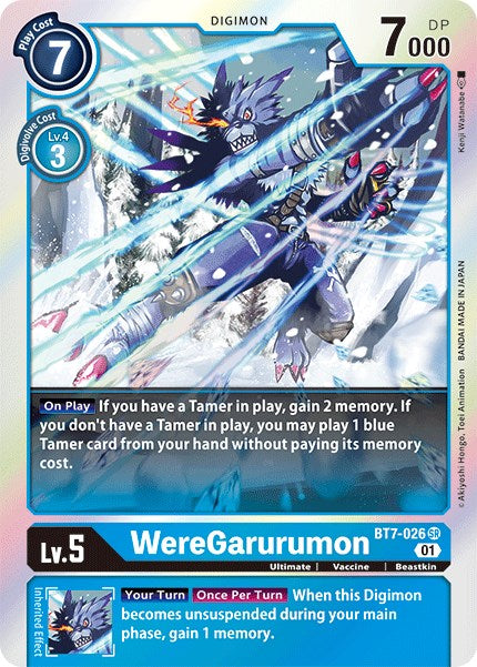 WereGarurumon [BT7-026] [Next Adventure] Foil