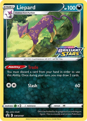 Liepard [SWSH187] [Sword & Shield Promo Cards] Holofoil