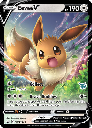 Eevee V (SWSH065) (Battle Academy 2022 Eevee Deck) [Sword & Shield: Black Star Promos]